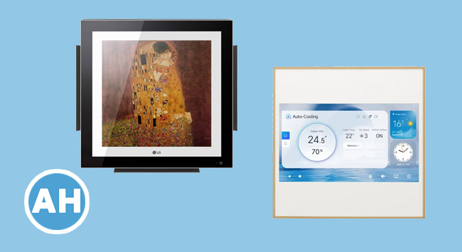 Airco schilderij van LG