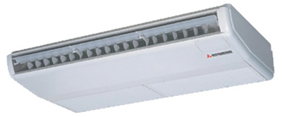 Mitsubishi FDE airco onderbouw voorbeeld
